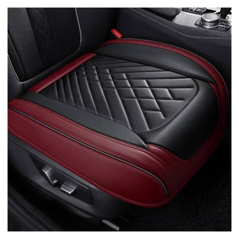 NVETJMUA Auto Schonbezüge Für 4 Series Alle Automodelle F32 F33 F36 G22 G23 G26 Vollständiger Pu-Leder-Autositzbezug Sitzbezüge Auto(B-Wine Red 1 Seat) von NVETJMUA