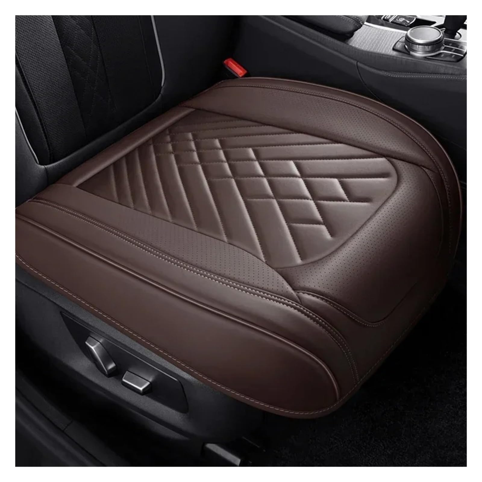 NVETJMUA Auto Schonbezüge Für A-Klasse W168 W169 W176 W177 Für A-Klasse A200 A220 A250 Vollständige Abdeckung Pu-Leder Autositzbezug Sitzbezüge Auto(Coffee 1 Seat) von NVETJMUA