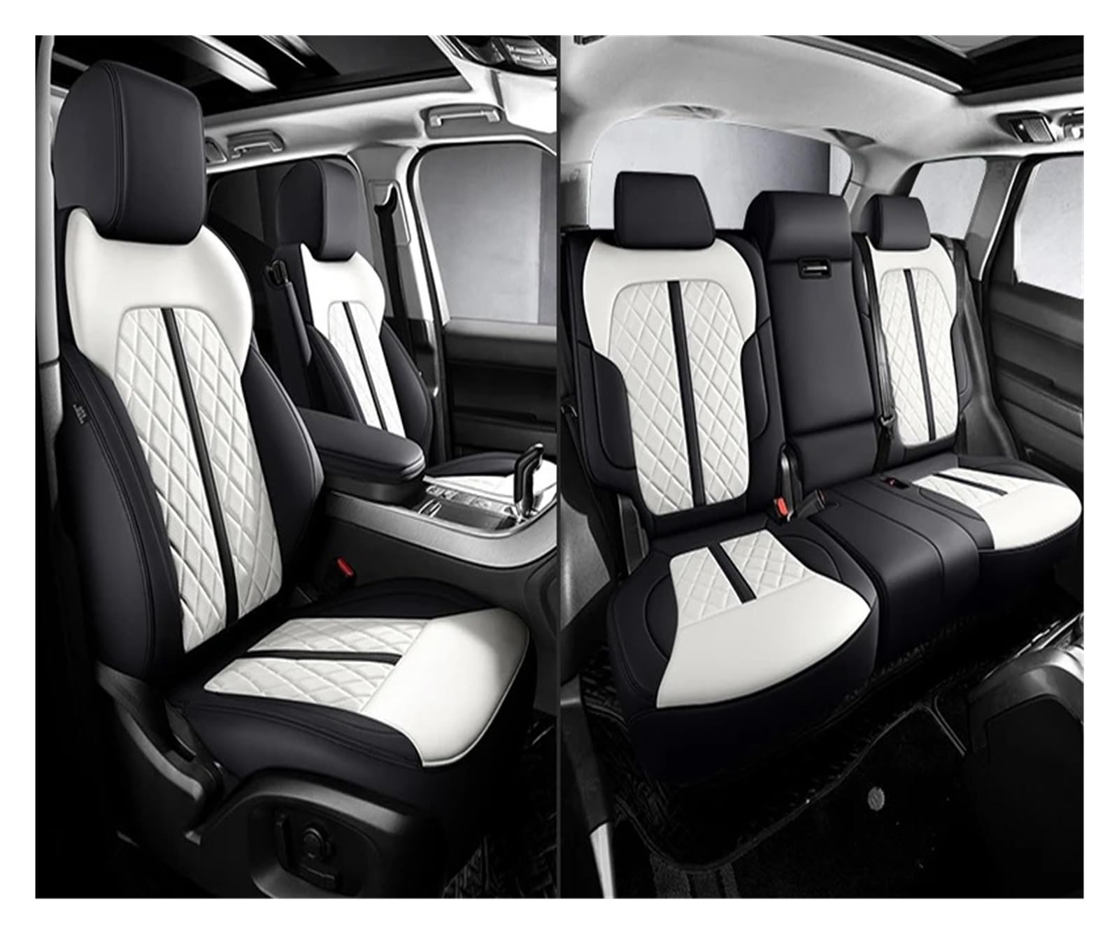 NVETJMUA Auto Schonbezüge Für A4 B9 Für Avant Für A5 Für Sportback Tt Mk1 Mk2 Für Q2 Für Q3 Für C5 Für A3 8p 8l Für A6 4f C7 Für Q5 Für Q7 Für A1 Autositzbezüge Sitzbezüge Auto(5Piece-Black White) NVETJMUA Auto Schonbezüge Für A4 B9 Für Avant Für A5 Für Sportback Tt Mk1 Mk2 Für Q2 Für Q3 Für C5 Für A3 8p 8l Für A6 4f C7 Für Q5 Für Q7 Für A1 Autositzbezüge Sitzbezüge Auto(5Piece-Black White) von NVETJMUA
