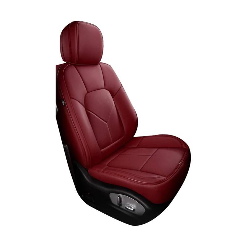 NVETJMUA Auto Schonbezüge Für Chery Für Exceed Vx Lx Rx Für Tiggo 4 7 8 Für Pro Für Omoda 5 Für Tiggo Für Arrizo Autositzbezug Sitzbezüge Auto(1Piece-Wine Red) von NVETJMUA