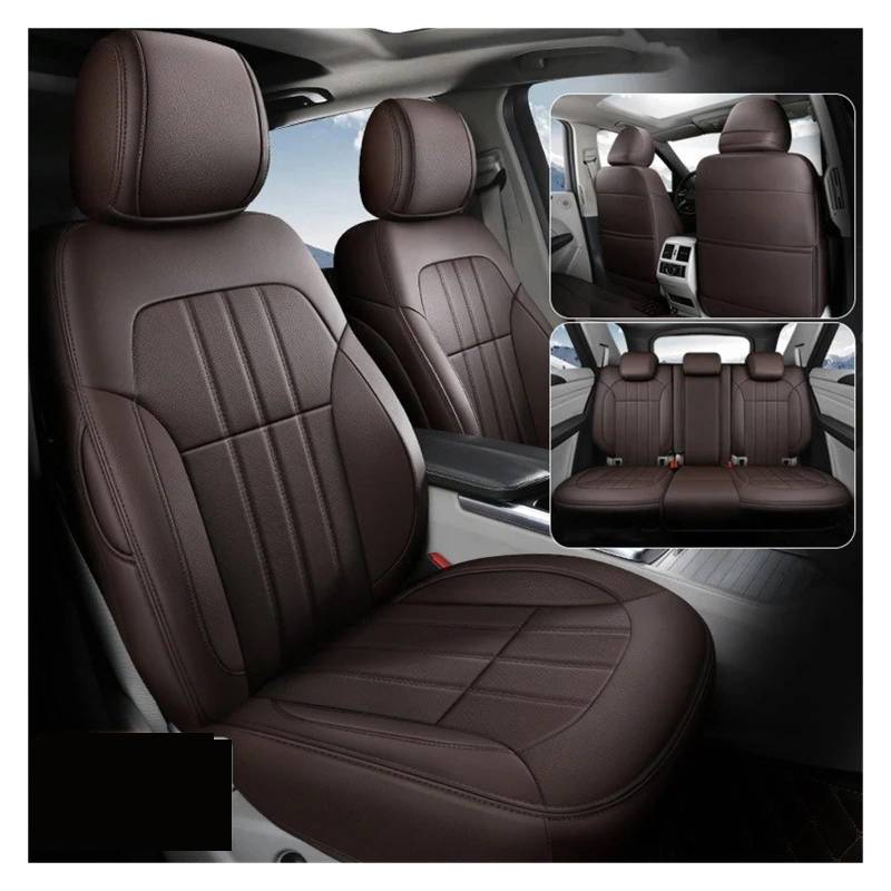 NVETJMUA Auto Schonbezüge Für Chevrolet Für Cruze Für Captiva Für Cobalt Für Orlando Autositzbezüge Sitzbezüge Auto(Coffee) von NVETJMUA