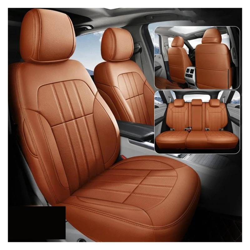 NVETJMUA Auto Schonbezüge Für Chevrolet Für Cruze Für Captiva Für Cobalt Für Orlando Autositzbezüge Sitzbezüge Auto(Orange) von NVETJMUA