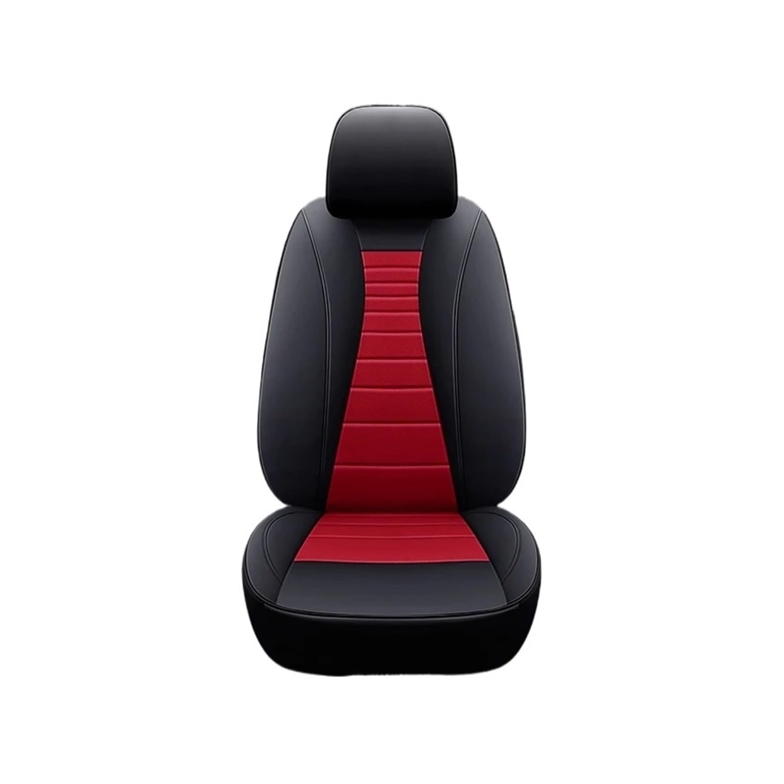 NVETJMUA Auto Schonbezüge Für Infiniti FX35 FX37 G35 G37 EX35 EX37 M35 M25 QX30 Q50 Q50L Q70L QX70 QX50 Für ESQ Autositzbezug, Komplettes Set Sitzbezüge Auto(Black RED) von NVETJMUA