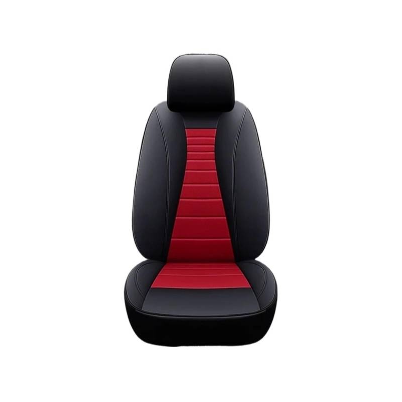 NVETJMUA Auto Schonbezüge Für Infiniti FX35 FX37 G35 G37 EX35 EX37 M35 M25 QX30 Q50 Q50L Q70L QX70 QX50 Für ESQ Autositzbezug, Komplettes Set Sitzbezüge Auto(Black RED) von NVETJMUA