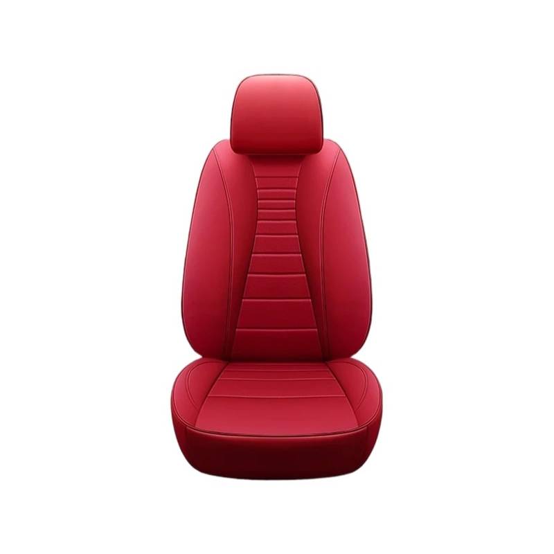 NVETJMUA Auto Schonbezüge Für Infiniti FX35 FX37 G35 G37 EX35 EX37 M35 M25 QX30 Q50 Q50L Q70L QX70 QX50 Für ESQ Autositzbezug, Komplettes Set Sitzbezüge Auto(RED) von NVETJMUA