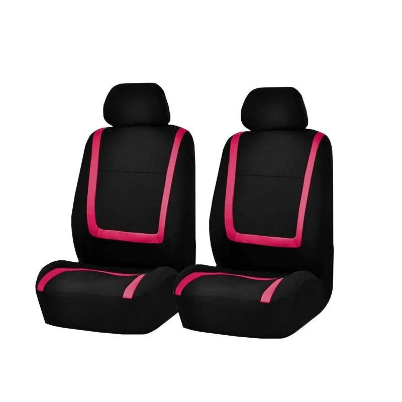 NVETJMUA Auto Schonbezüge Für Infiniti M25 M30 M35 M45 Für ESQ FX QX30 QX50 QX56 QX60 QX70 QX80 Q45 Q50 Q60 Autositzbezüge Sitzbezüge Auto(2Seats-Pink) von NVETJMUA