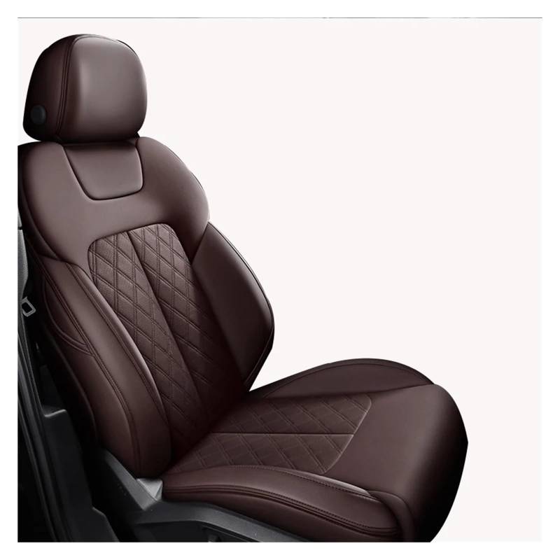 NVETJMUA Auto Schonbezüge Für Jeep Für Compass Für Grand Für Cherokee Wj Wk2 Für Renegade Für Wrangler Autositzbezug Sitzbezüge Auto(1Piece-Coffee) von NVETJMUA