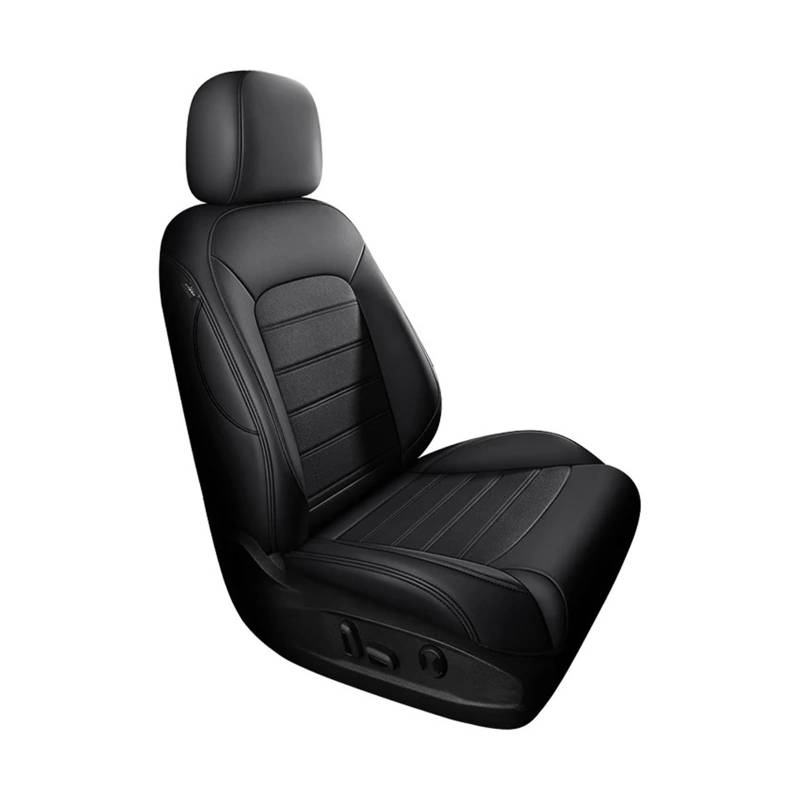 NVETJMUA Auto Schonbezüge Für Peugeot 206 207 2008 307 308 308s 4008 407 408 408x Autositzbezug Sitzbezüge Auto(1Piece-Black) von NVETJMUA