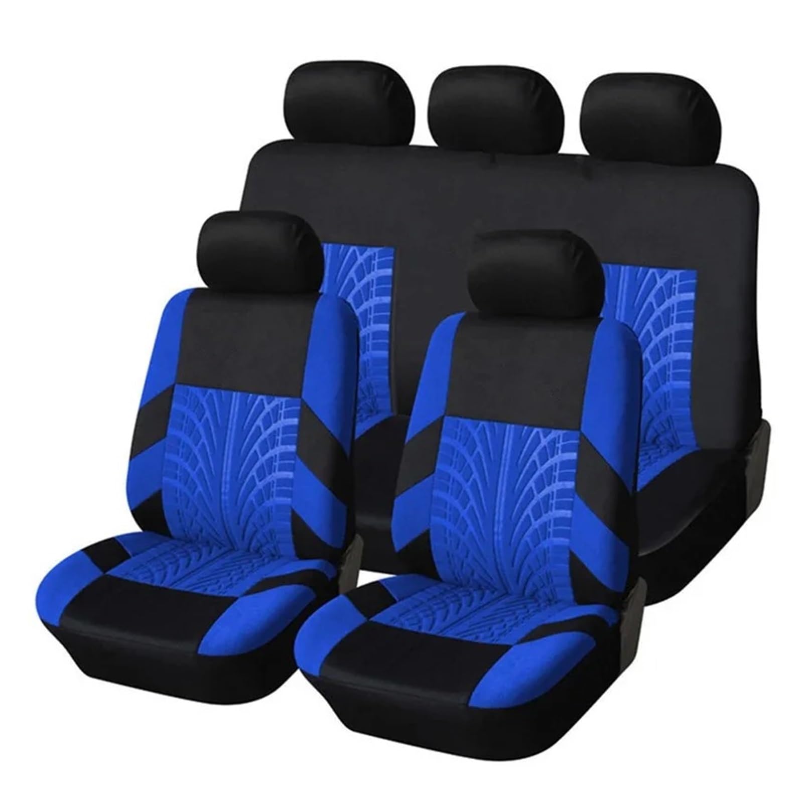 NVETJMUA Auto Schonbezüge Für Subaru Für Forester Für Outback Für Legacy XV Für WRX Für STI Für Impreza Für BRZ Für Tribeca Auto Sitzbezüge Sitzbezüge Auto(5Seats-Blue) von NVETJMUA