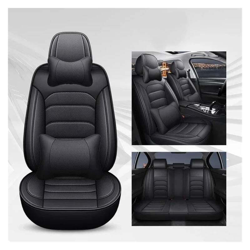 NVETJMUA Auto Schonbezüge Für Suzuki Für Kizashi Für Jimny Für Ignis Für Grand Für Vitara Für Swift Universal Autositzbezug Sitzschutz Sitzbezüge Auto(B-Black 5 Seat) von NVETJMUA