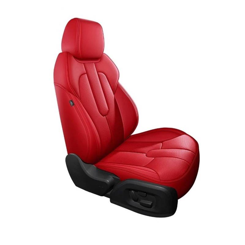 NVETJMUA Auto Schonbezüge Für Volvo Für Xc90 V50 Für S60 V40 C30 S80 Xc70 Für S90 C70 Autositzbezüge Sitzbezüge Auto(1Piece-Red) von NVETJMUA