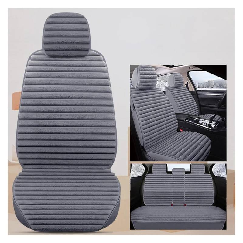 NVETJMUA Auto Schonbezüge Für X3 E83 F11 Winter Universal Plüsch Autositzbezüge Komplettset Sitzbezüge Auto(B-5 Piece) von NVETJMUA