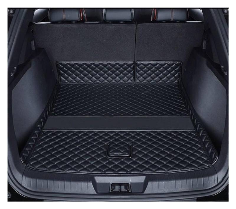 NVETJMUA Kofferraummatten Für BYD Für Seal U Für Sealion 6 Song Plus DMI Auto Kofferraum Matte Hinten Stamm Liner Cargo-Leder Fach Schutz Zubehör Matten Kofferraumschutz(A,with Speaker) von NVETJMUA