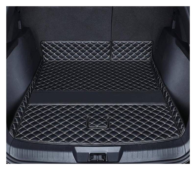 NVETJMUA Kofferraummatten Für BYD Für Seal U Für Sealion 6 Song Plus DMI Auto Kofferraum Matte Hinten Stamm Liner Cargo-Leder Fach Schutz Zubehör Matten Kofferraumschutz(B,No Speaker) von NVETJMUA