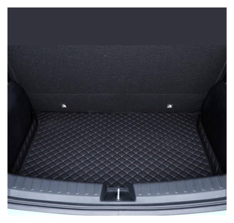 NVETJMUA Kofferraummatten Für Geely Für Geometrie E 2024 2025 Leder Kofferraum Matte wasserdichte Kofferraum Volle Abdeckung Teppich Schutz Matten Kofferraumschutz(B) von NVETJMUA