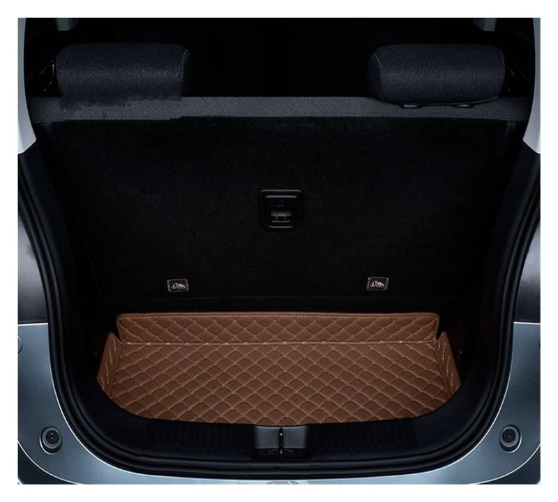 NVETJMUA Kofferraummatten Für Leapmotor T03 2023 2024 2025 Auto Stamm wasserdichte Tablett Fracht Anti-Slip Stamm Matte Lagerung Pad Kofferraumschutz(C) von NVETJMUA