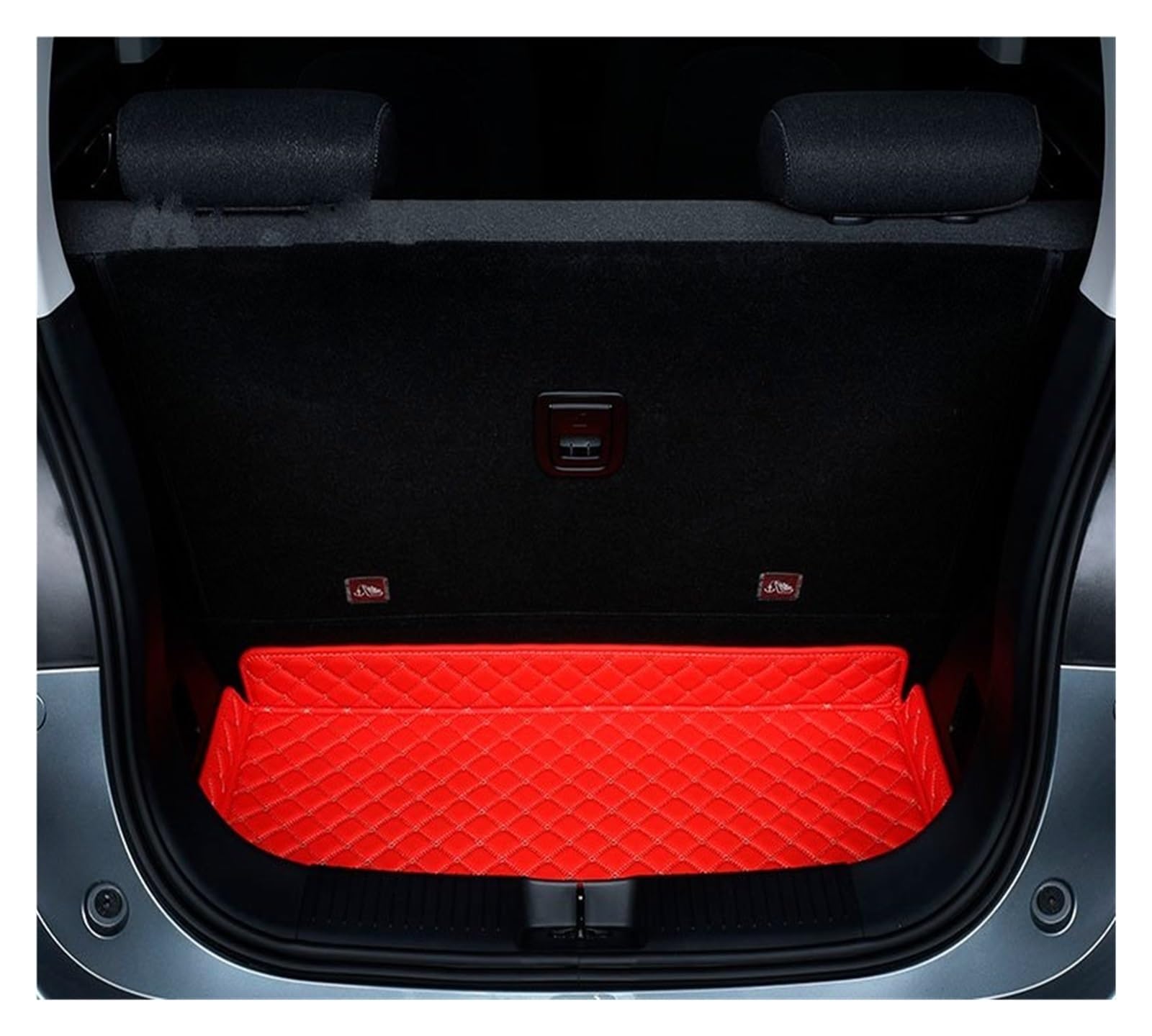 NVETJMUA Kofferraummatten Für Leapmotor T03 2023 2024 2025 Auto Stamm wasserdichte Tablett Fracht Anti-Slip Stamm Matte Lagerung Pad Kofferraumschutz(D) von NVETJMUA