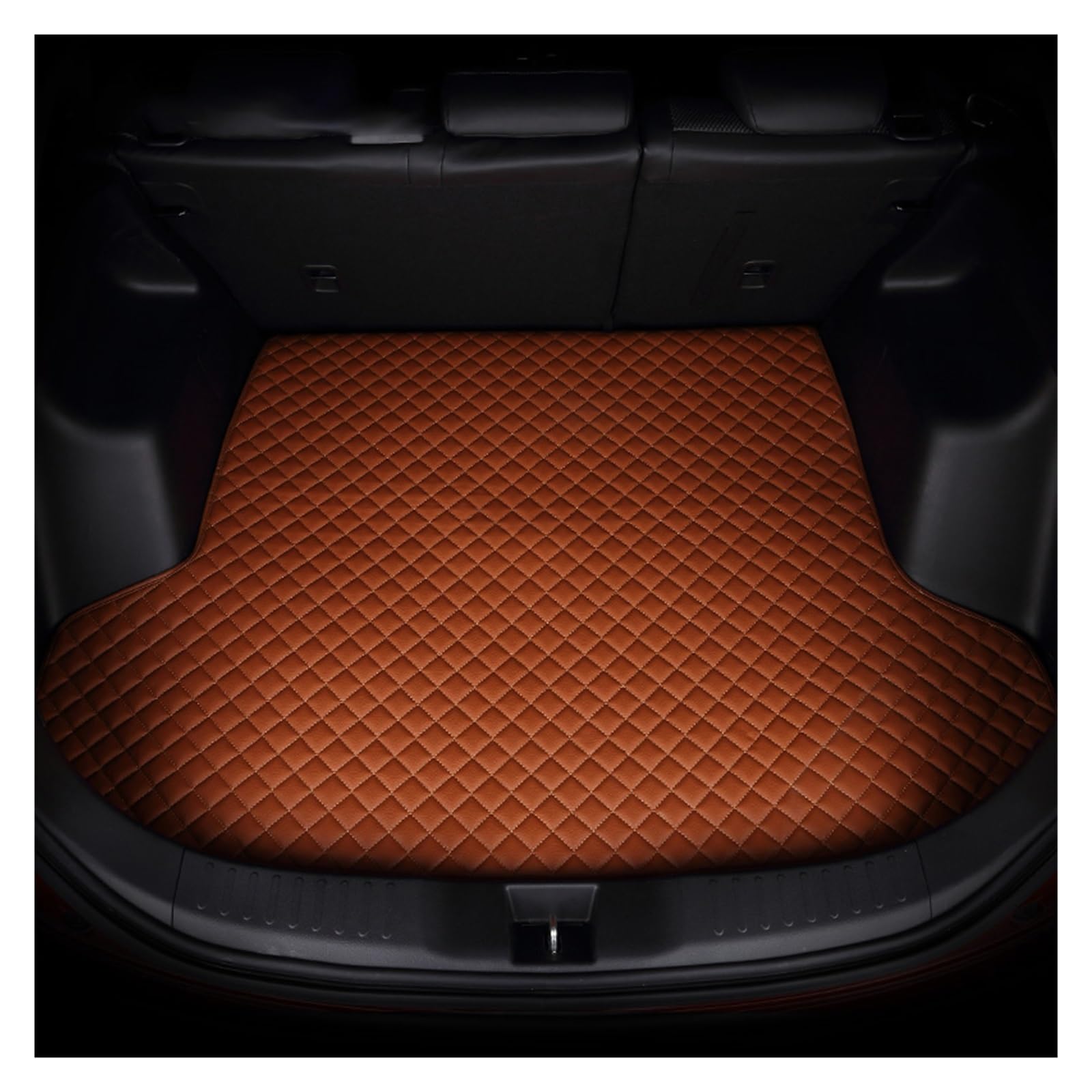 NVETJMUA Kofferraummatten Für Volvo Für XC90 Für XC60 V70 Für XC40 Für V40 Für V60 Für S60 V50 Für V90 C30 C70 Kofferraum Matte Kofferraumschutz(Brown) von NVETJMUA