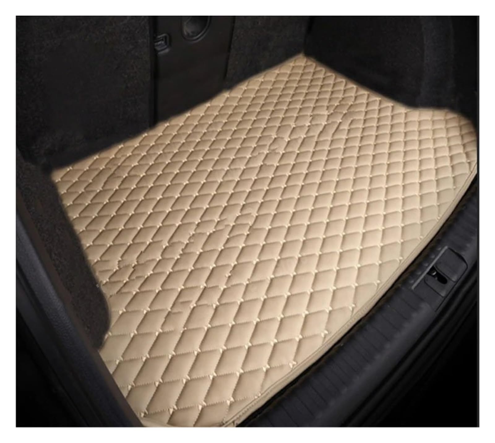 NVETJMUA Kofferraummatten Für X2 F39 2018 2019 2020 2021 2022 Auto Stamm Matten wasserdichte Auto Matten Kofferraumschutz(Beige-A) von NVETJMUA
