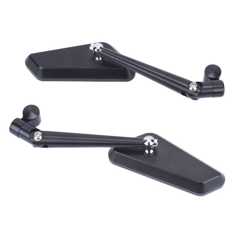 NVETJMUA Motorrad Lenkerendenspiegel Für Suzuki SV650 Für GSR750 600 Für GSX S1000 Für Katana-750 Für GSX-S750 Für GSX-8S Motorrad Rearview Außenspiegel Lenkerspiegel Motorrad von NVETJMUA