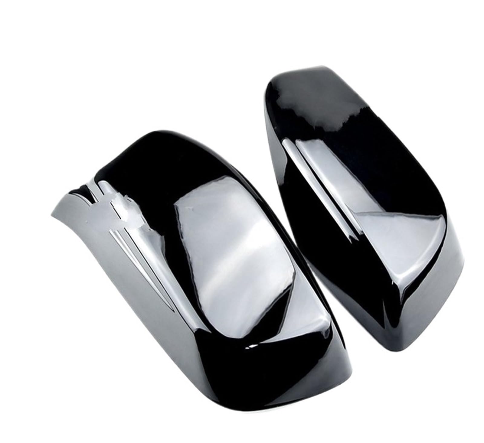 Spiegelkappen Für 5 Series E60 E61 E63 E64 2003-2008 Rückspiegelkappen Spiegelabdeckung M Style Autoseitenrückspiegel-Abdeckkappe Außenspiegelkappe(Piano Black) von NVETJMUA