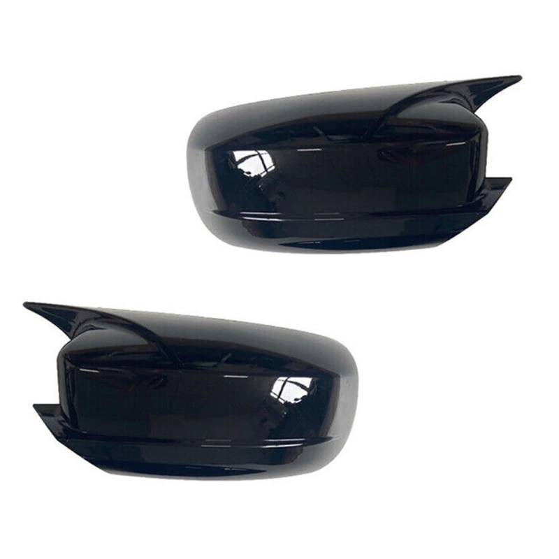 Spiegelkappen Für Dodge Für Charger 2011-2021 Auto Rückspiegel Seitenspiegel Abdeckung Flügelkappe Türhupe Rückansicht Gehäuseverkleidung Außenspiegelkappe(Gloss Black) von NVETJMUA