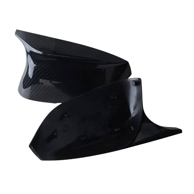 Spiegelkappen Für Infiniti QX30 Q50S Q50 Q60 Q70 2014-2020 Flügel Seite Spiegel Abdeckung Rückspiegel Rückansicht Kappe Auto Styling Außenspiegelkappe(Carbon) von NVETJMUA