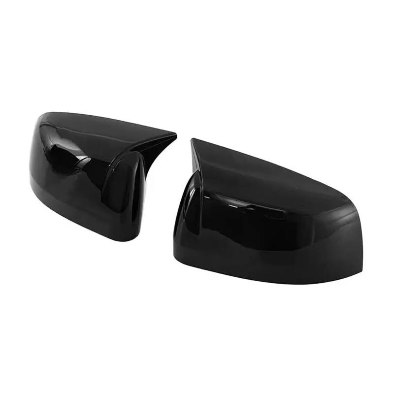 Spiegelkappen Für Jeep Für Grand Für Cherokee 2011-2022 Autoaufkleber Rückspiegelabdeckung Flügelkappe Außentür Gehäuseverkleidung Außenspiegelkappe(Gloss Black) von NVETJMUA