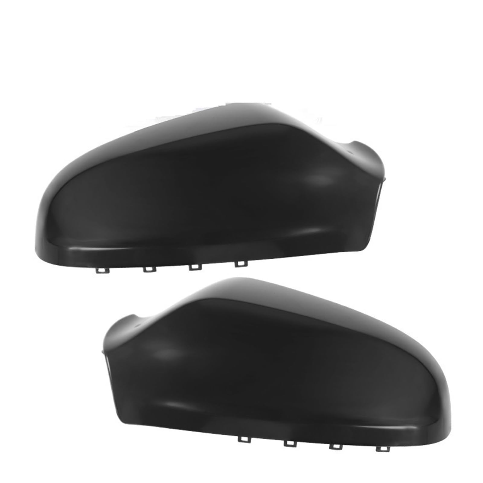 Spiegelkappen Für Opel Für Astra H Für Vauxhall Für Astra H MK5 Für Holden Für Astra Für Saturn Für Astra LH RH Rückspiegelabdeckung Außenspiegelkappe(2pieces Primed Black) von NVETJMUA