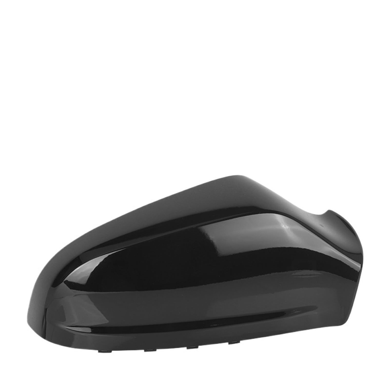 Spiegelkappen Für Opel Für Astra H Für Vauxhall Für Astra H MK5 Für Holden Für Astra Für Saturn Für Astra LH RH Rückspiegelabdeckung Außenspiegelkappe(Right Glossy Black) von NVETJMUA