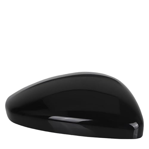 Spiegelkappen Für Peugeot 208 2008 2012~2019 Außen Auto Tür Seite Rückspiegel Abdeckung Gehäuse Flügel Rückspiegel Kappe Shell Außenspiegelkappe(Glossy Black Right) von NVETJMUA