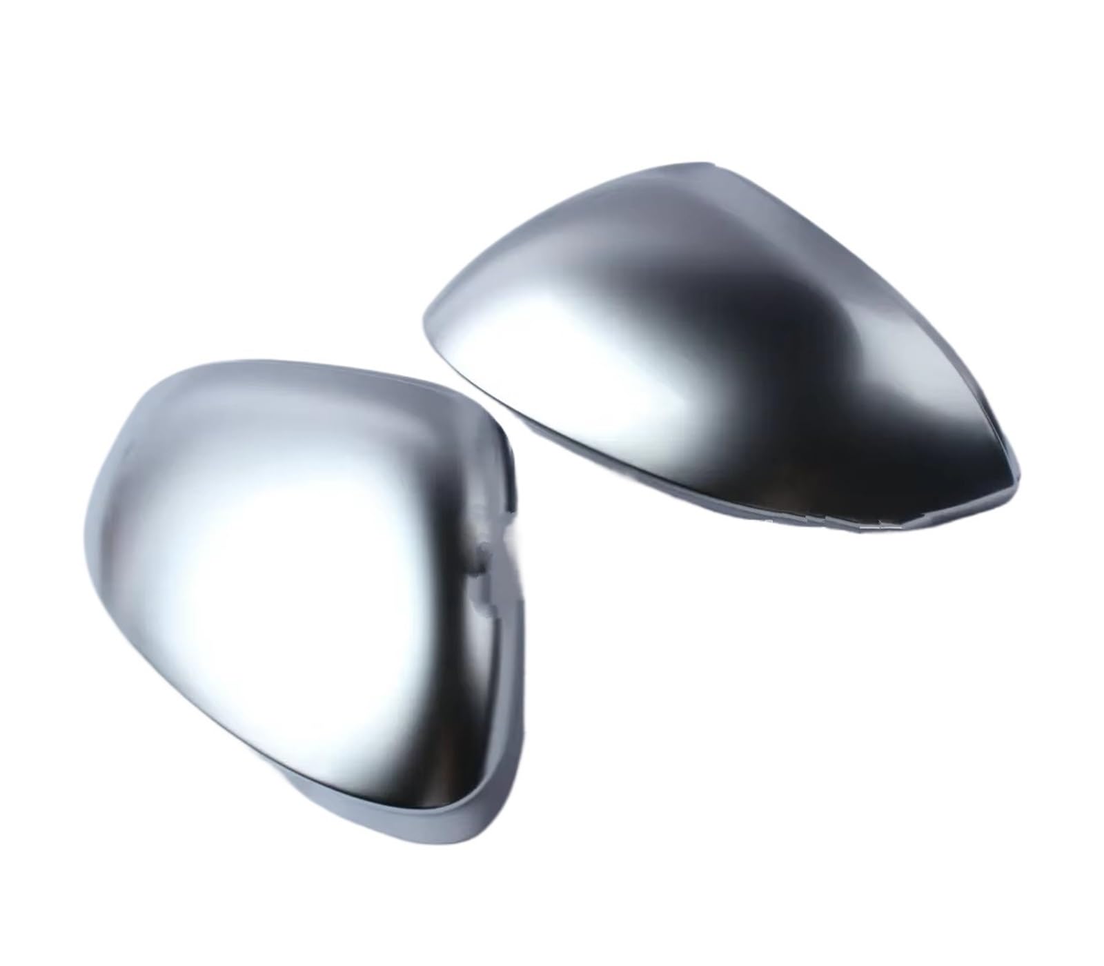 Spiegelkappen Für VW Für Golf 8 Für VIII MK8 Für GTI Für GTD Für GTE R Abdeckungen Silber Für GTD Matte Chrome Seitenflügelspiegelkappen Außenspiegelkappe(No blind Spot Holes) von NVETJMUA