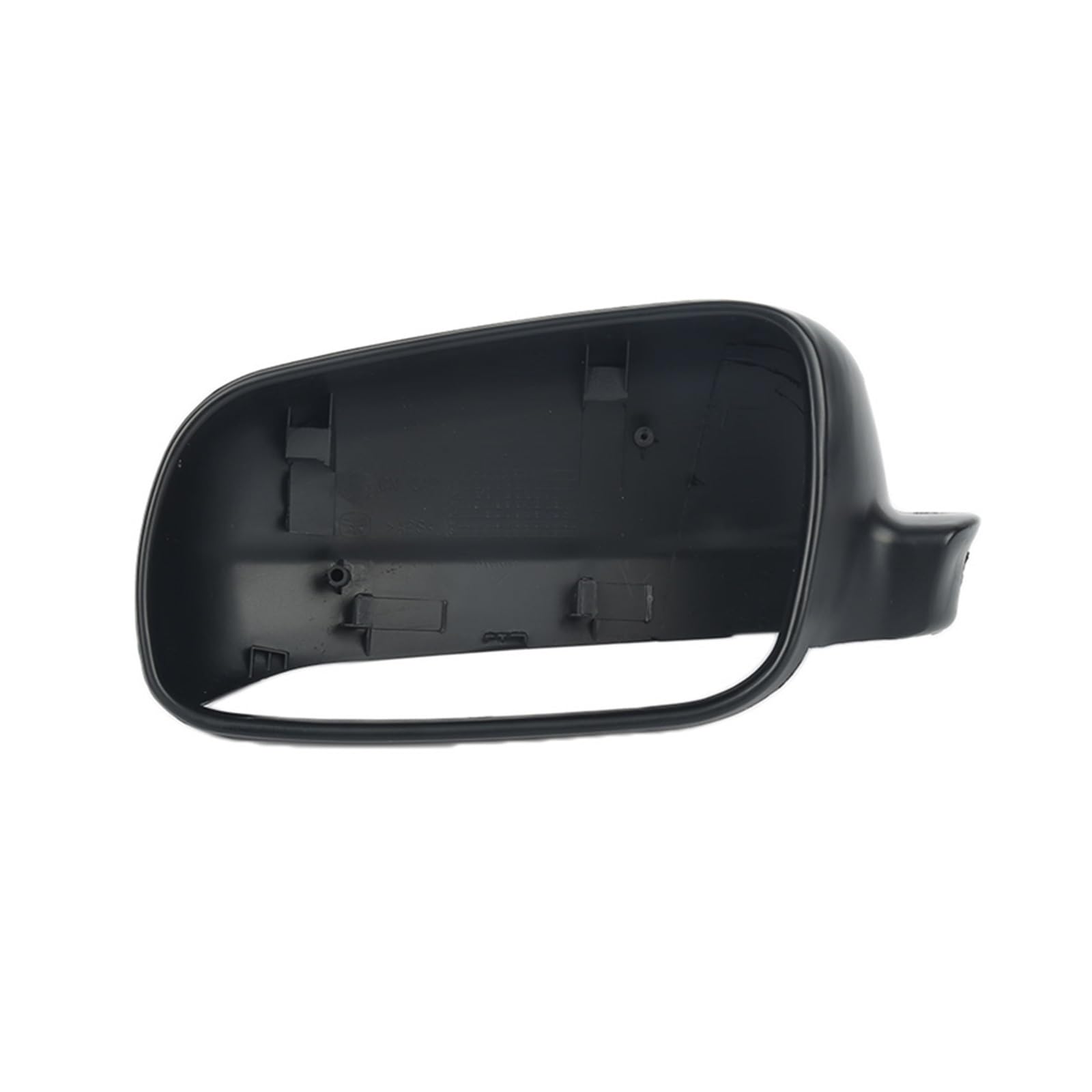 Spiegelkappen Für VW Für Golf Für Bora Für Polo Für Jetta MK4 1996-2004 Automobil Auto 1 Stück ABS Auto Spiegel Abdeckung Gehäuse Kappe Außenspiegelkappe(Matte Black Left) von NVETJMUA