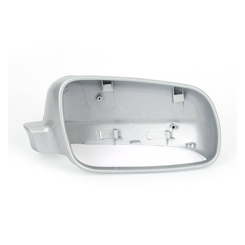 Spiegelkappen Für VW Für Golf Für Bora Für Polo Für Jetta MK4 1996-2004 Automobil Auto 1 Stück ABS Auto Spiegel Abdeckung Gehäuse Kappe Außenspiegelkappe(Silver Right) von NVETJMUA