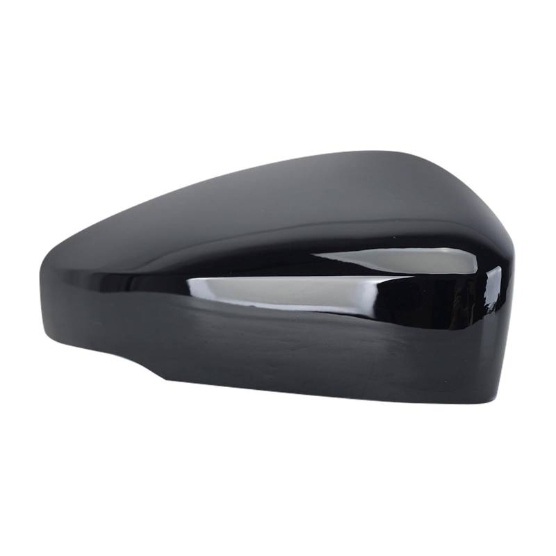Spiegelkappen Für VW Für Polo 2009 2010 2011-2017 Glänzend Schwarz Mit Loch Türspiegel Abdeckkappe Auto Seite Rückspiegel Abdeckkappen Außenspiegelkappe(1 Piece Right) von NVETJMUA