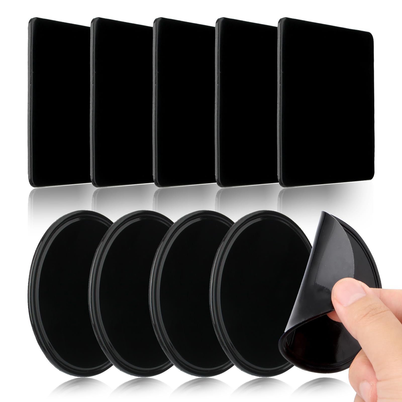 NVGVUP Auto Anti Rutsch Matte, 10 Stück Multifunktion Auto Anti Rutsch Gel Pads, 2 Formen Nano Gel Pad für Armaturenbrett Handy Halterung, Waschbare Wiederverwendbar Doppelseitig Klebende NVGVUP Auto Anti Rutsch Matte, 10 Stück Multifunktion Auto Anti Rutsch Gel Pads, 2 Formen Nano Gel Pad für Armaturenbrett Handy Halterung, Waschbare Wiederverwendbar Doppelseitig Klebende von NVGVUP