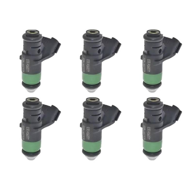 Einspritzdüse 1/4/6PCS Kraftstoff Injektor Düse Automobil Kraftstoff Injektor Auto Auto Teile Kraftstoff Injektor Für VW OEM:03E906031 Kraftstoffinjektor(6PCS) von NVNGPGPBDM
