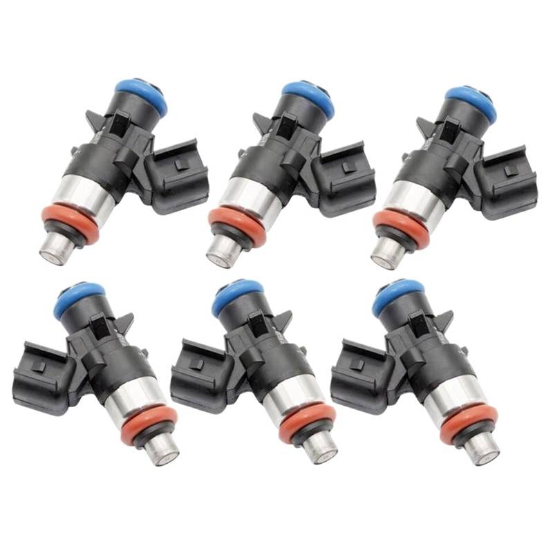 Einspritzdüse 1/6 Pcs Automobil Kraftstoff Injektor Kraftstoff Injektor Düse Für Jeep 2014-2017 Für Cherokee 3,2 L OEM: 4627794AA 0280158313 Kraftstoffinjektor(6 Pcs) von NVNGPGPBDM