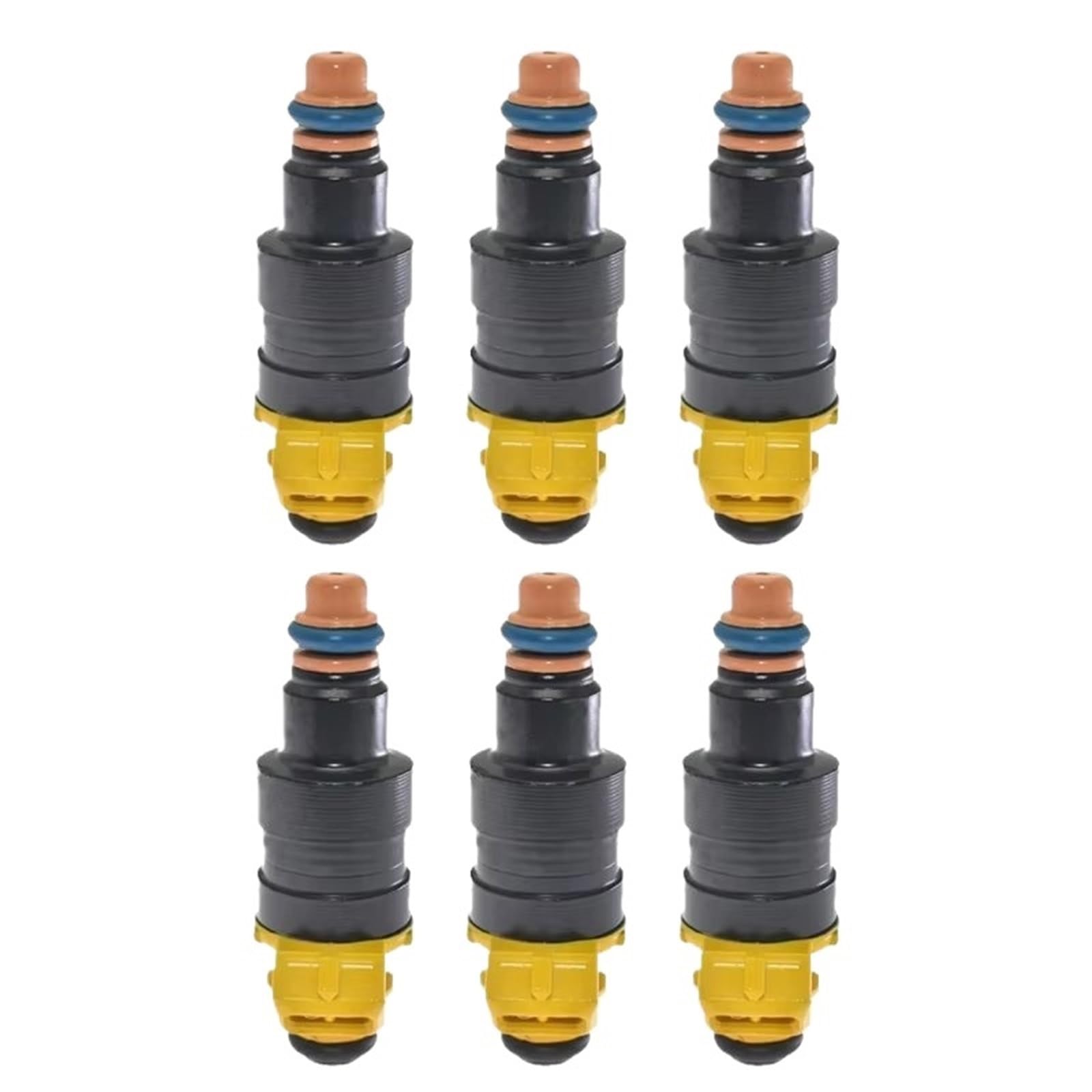 Einspritzdüse 1/6PCS Auto Zubehör Kraftstoff Injektor Für 635CSi Für 535is Für 735i 1985-1986 3,5 I6 OEM:0280150203 Kraftstoffinjektor(6PCS) von NVNGPGPBDM