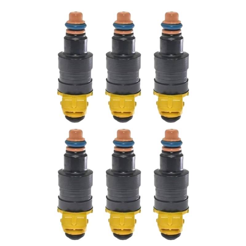Einspritzdüse 1/6PCS Auto Zubehör Kraftstoff Injektor Für 635CSi Für 535is Für 735i 1985-1986 3,5 I6 OEM:0280150203 Kraftstoffinjektor(6PCS) von NVNGPGPBDM
