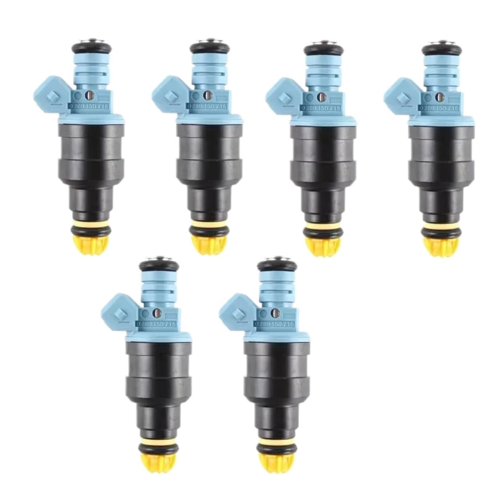 Einspritzdüse 4/6PCS Kraftstoff Injektor Düse Für E30 Für 316i Für 318i Für 25i Für E36 für 5-Serie Für E34 OEM:0280150715 Kraftstoffinjektor(6Pcs) von NVNGPGPBDM