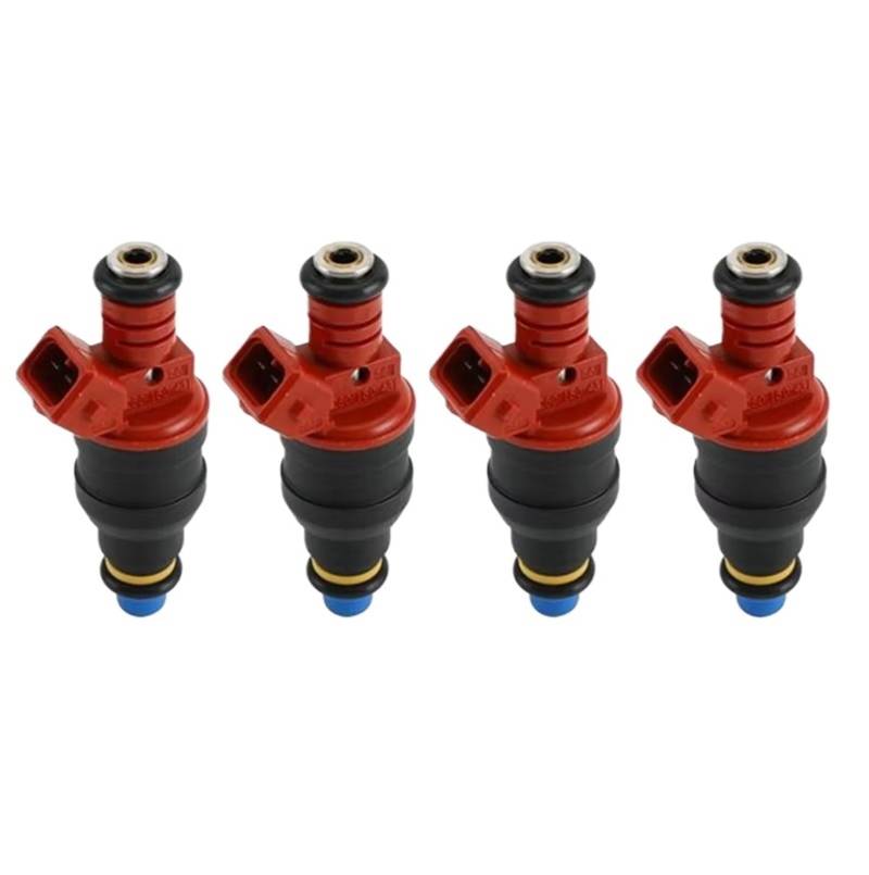 Einspritzdüse 4-teilige Kraftstoffeinspritzdüsenteile für SAAB 9-3 900 9000 2.0L 2.3L I4 Turbo 94-0 OEM: 10280150431 Kraftstoffinjektor von NVNGPGPBDM