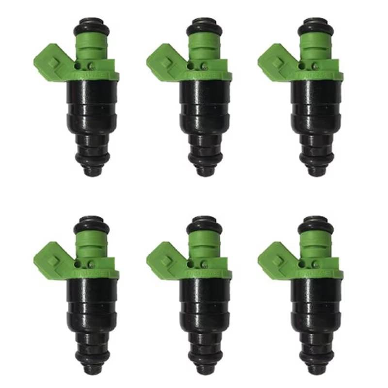 Einspritzdüse 6 Stück Kraftstoffeinspritzdüsen für Passat 1998–2005 für A4 A6 1998–2001 2.8L V6 OEM: 078133551BB 078133551 Kraftstoffinjektor von NVNGPGPBDM