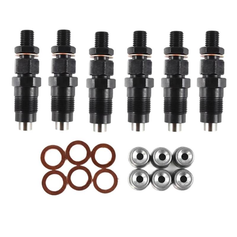 Einspritzdüse 6PCS Kraftstoff Injektor Düse Motor Teile Kraftstoff Injektor Für Nissan Für Patrol Für Y61 Für TD42 Für TD42T Kraftstoffinjektor von NVNGPGPBDM