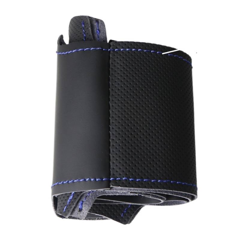 Lenkradbezug Für Peugeot Für 206 1998-2005 Für 206 Für SW 2003-2005 Für 206 Lenkung Wrap Hand Nähen Langlebig Schwarz Auto Lenkrad Abdeckung Auto Lenkradschutz(Blue) von NVNGPGPBDM
