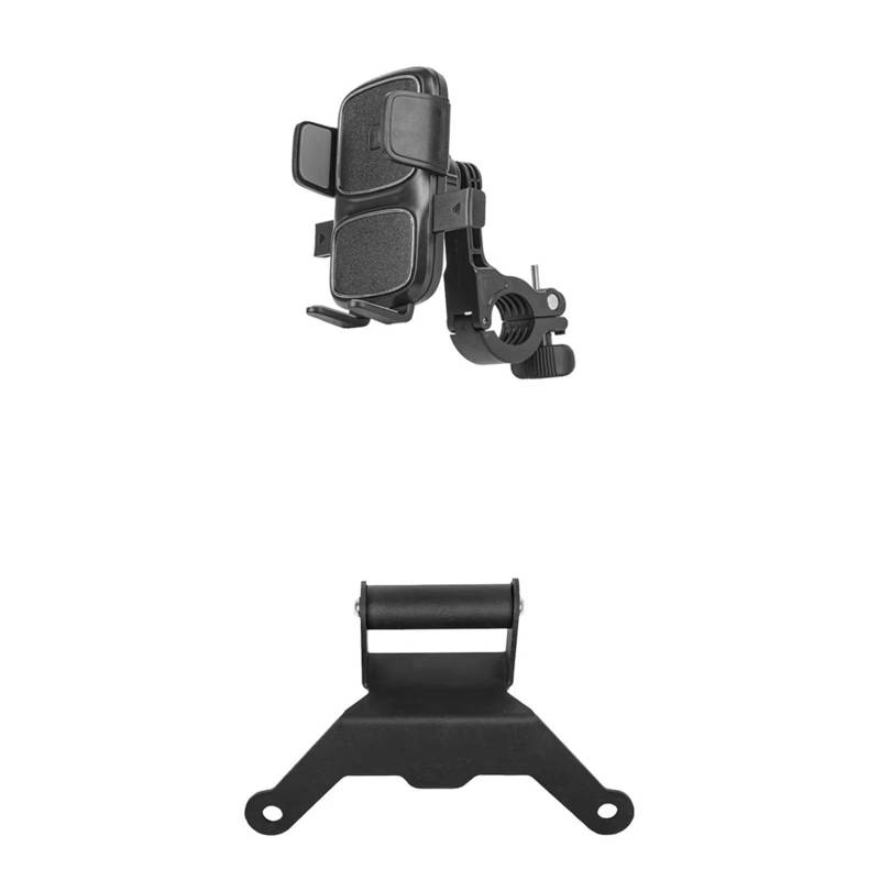 Motorrad-Handyhalter Für Yamaha Für XMAX300 2023 2024 Motorrad GPS Navigation Halterung Einstellbare Handy Halter Halterung Unterstützung Motorrad navigationshalter(A and B) von NVNGPGPBDM