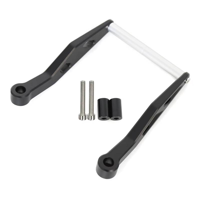 Motorrad-Handyhalter Motorrad Zubehör Handy Lenker Unterstützung Motorrad GPS Navigation Halterung Für R1300GS 2023 2024 Motorrad navigationshalter(Silvery) von NVNGPGPBDM