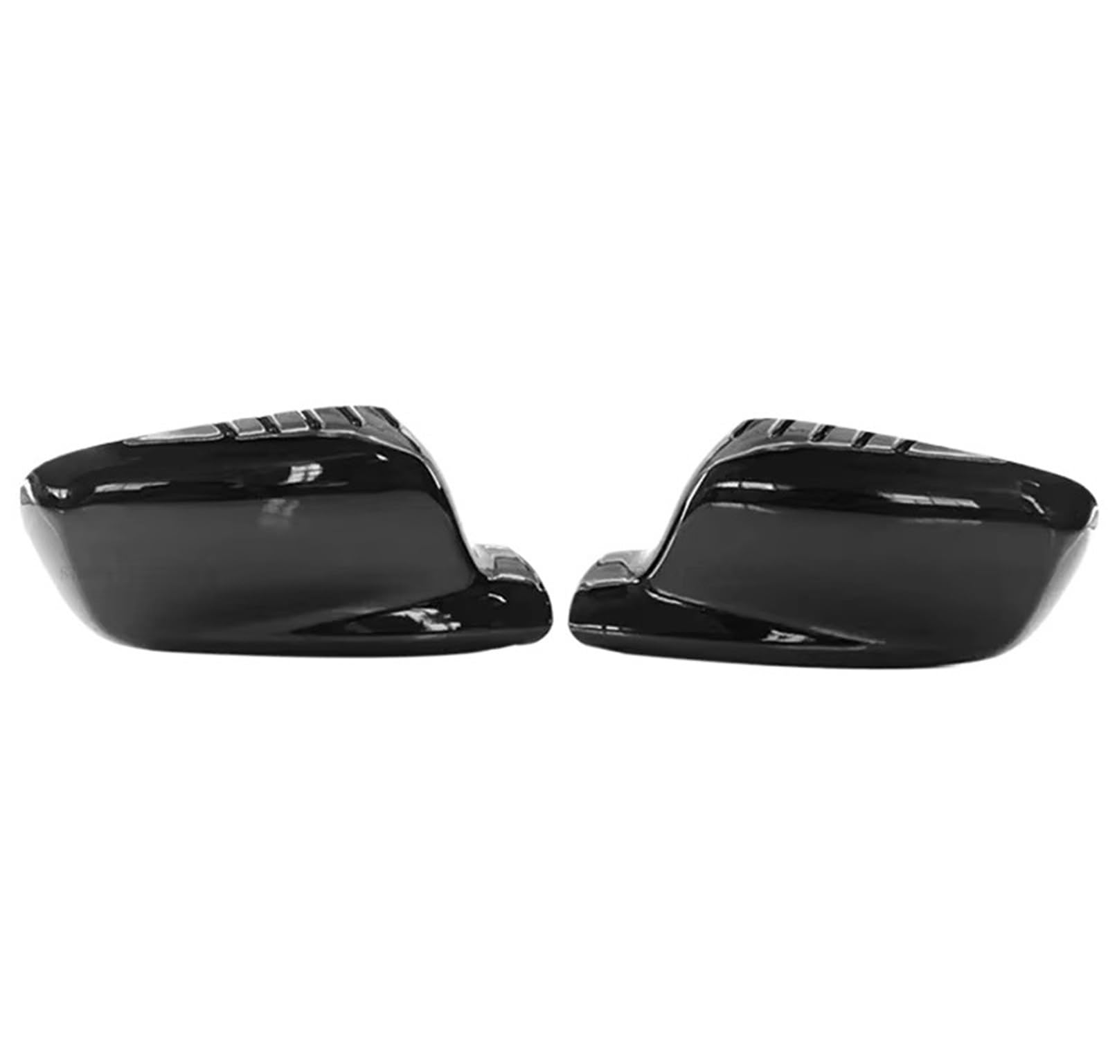 Spiegelkappen Für E65 E66 E67 E46 E46 Für Cabrio 51167074235 51167074236 Teile 1 Paar Auto Rückspiegel Abdeckungen Trim Kappen Rückspiegel Abdeckung(Glossy Black) von NVNGPGPBDM