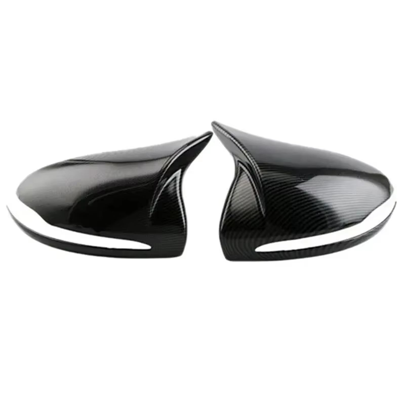 Spiegelkappen LHD Rück Seite Spiegel Abdeckung Flügel Kappe Außentür Rückansicht Für Benz Für E Für GLC Klasse Für W205 W213 X253 W222 W238 Rückspiegel Abdeckung(Carbon) von NVNGPGPBDM