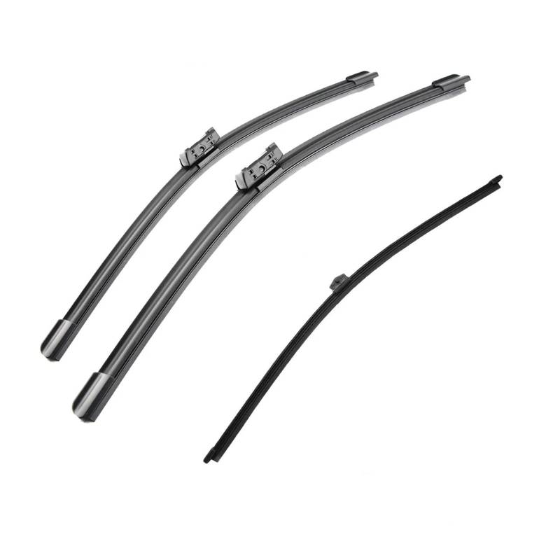 Scheibenwischer Rear Für A4 B8 2009 2010 2011 2012 2013 2014 2015 2016 24 "+ 20" + 16 "Vorne Hinten Wischer windschutzscheibe Windschutz Fenster Zubehör 3 STÜCKE Scheibenwischer für Heckscheibe von NVUQCKWZ